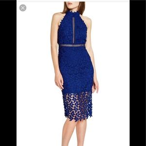 Bardot Gemma Halter Lace dress